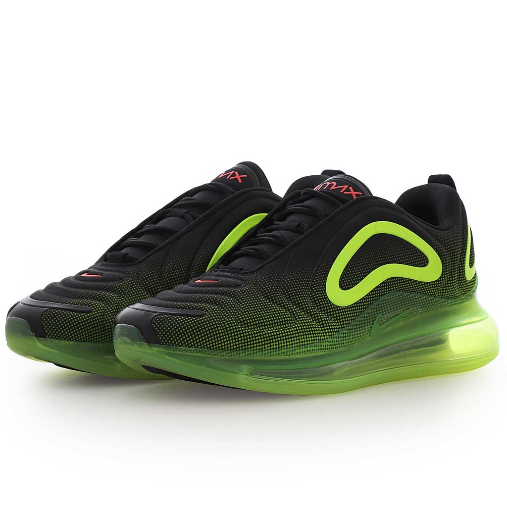 Sepatu Sneakers Nike Air Max 720 Black/Bright Crimson New 100% ORIGINAL BNIB