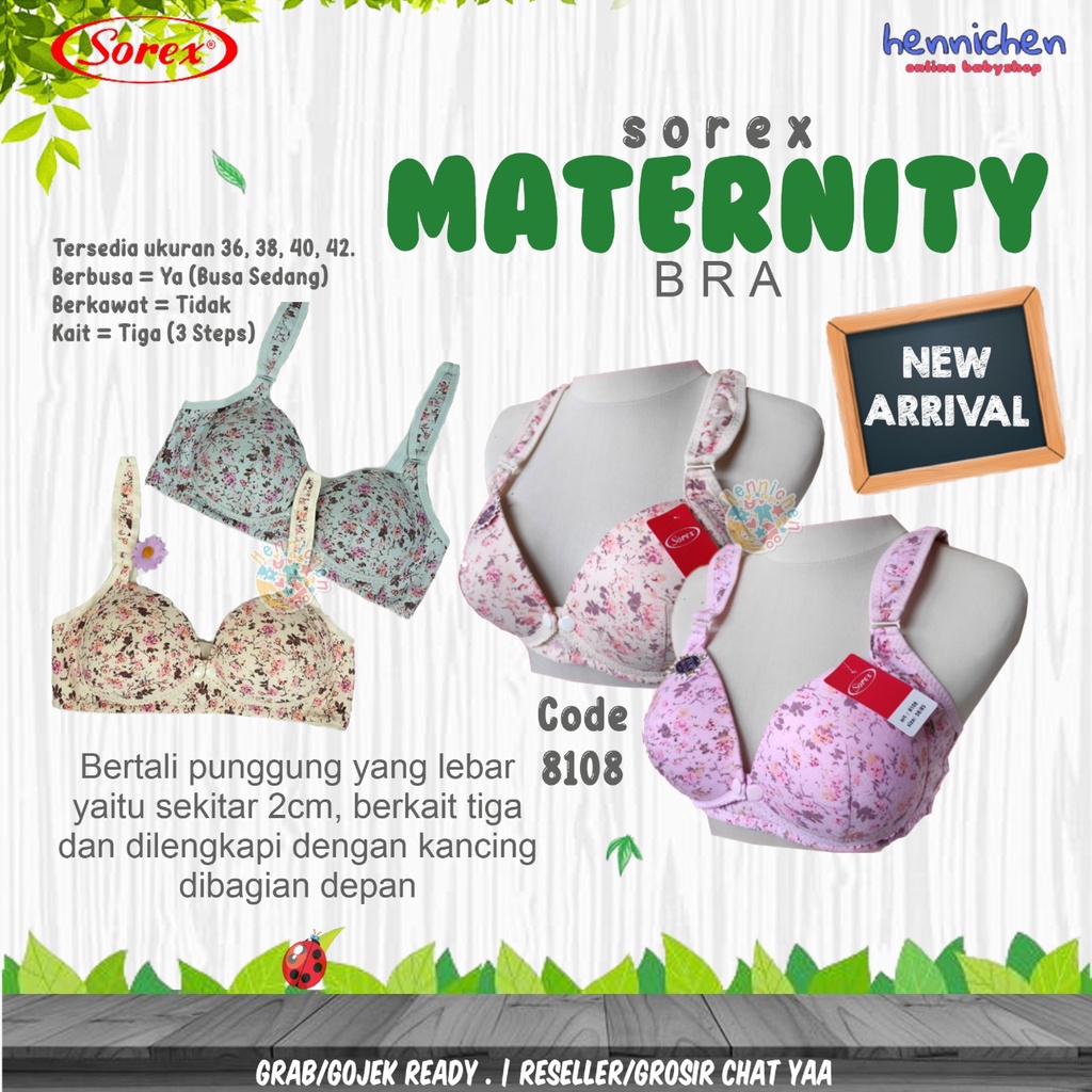 Bra Menyusui SOREX Maternity Bra 8108