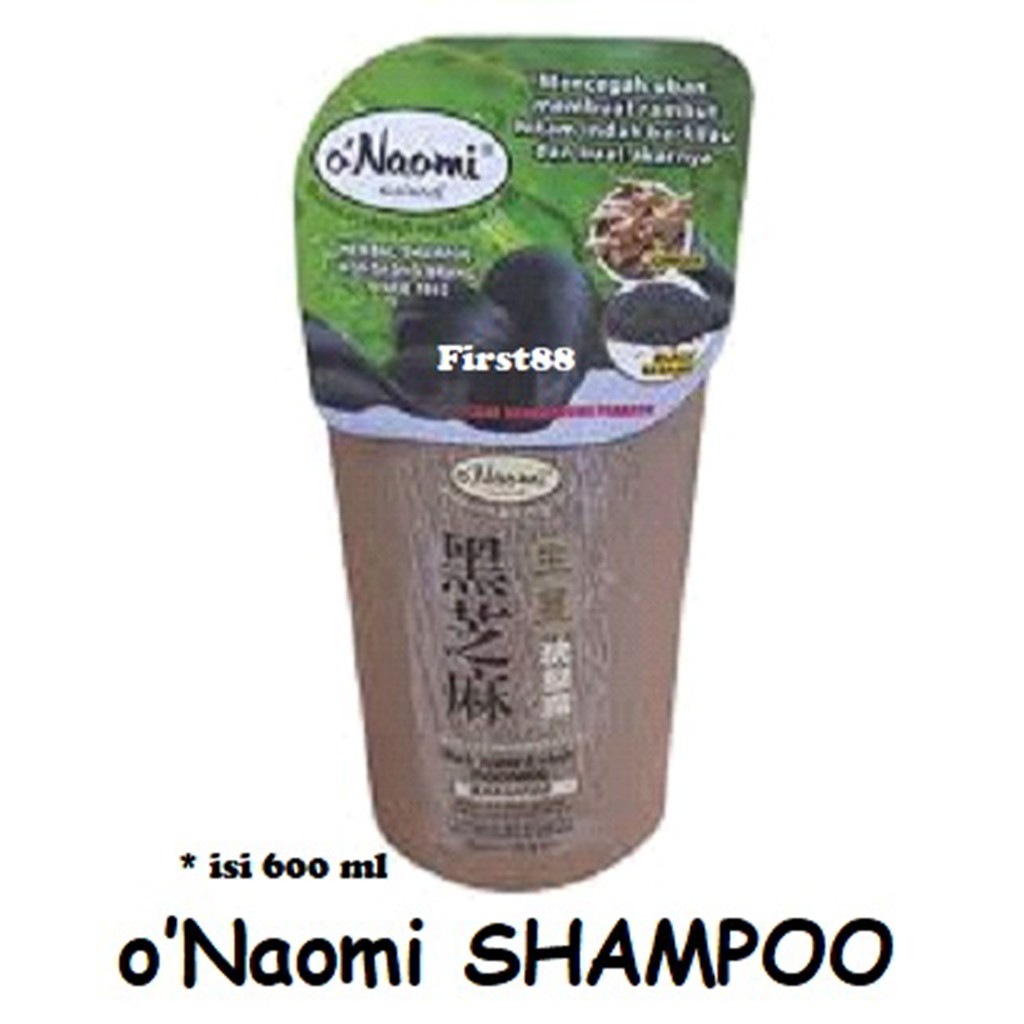 O NAOMI SHAMPO HEBRAL PENGHITAM RAMBUT - SHAMPO PENGHITAM RAMBUT