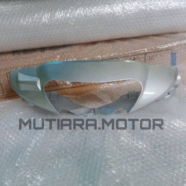 Cover Batok Kepala Depan Mio Sporty Silver