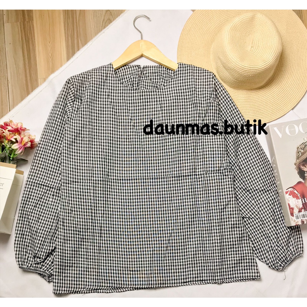 1KG MUAT 6PCS | OWLY BLOUSE KOREA KANCING BUSUI FASHION WANITA MUSLIMAH-MARRY BLOUSE