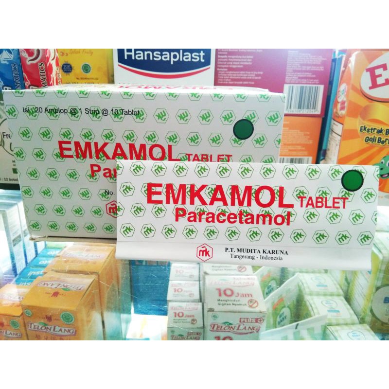 Emkamol Tablet Paracetamol Kuning