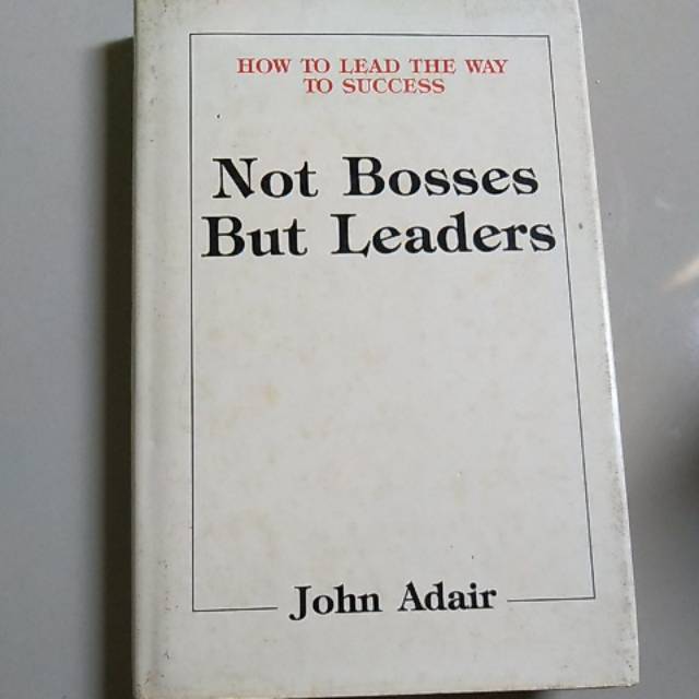 

Buku Note Bosses But Leaders