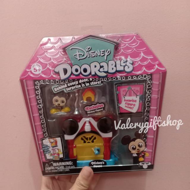 Mainan Figure Action Anak Disney Doorables Micky Mickey Mouse Miki