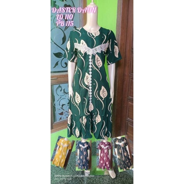 DASTER ARABIAN RENDA DRES WANITA BATIK PEKALONGAN