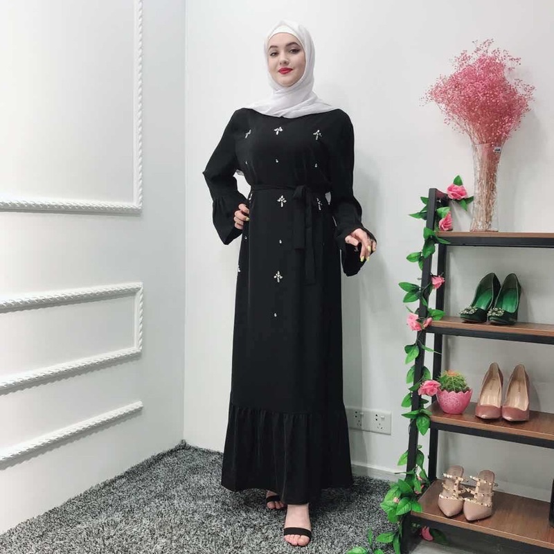 GAMIS MEWAH IMPORT WANITA ARAB DUBAI TURKEY ORIGINAL S-2XL JY9