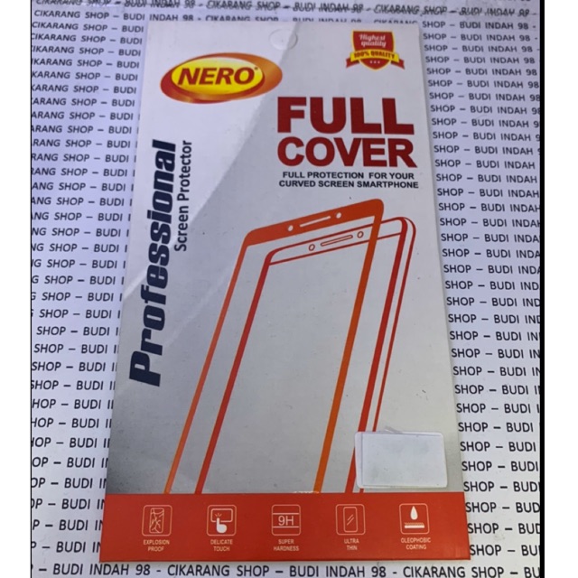 Tempered Glass Full Glue 6D Samsung NOKIA 5, NOKIA 6 Full Cover Screen Guard Nero Ori