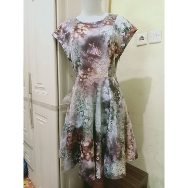 DRESS CANTIK TED BAKER LONDON