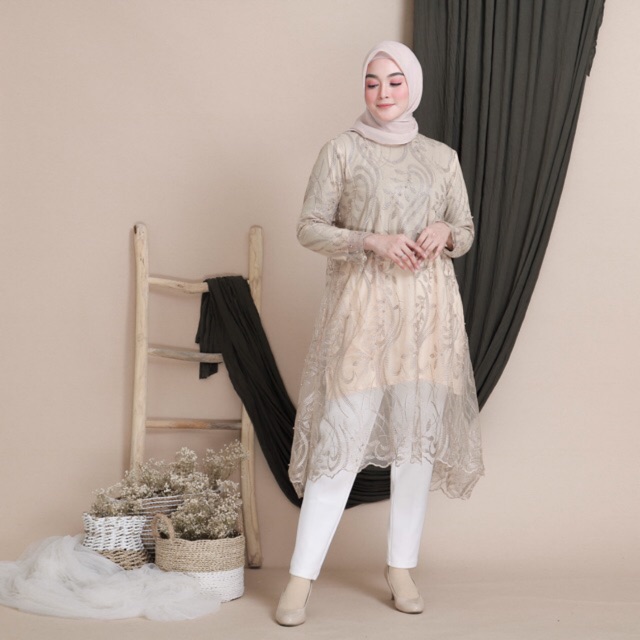 FREYA C / TUNIC TILE / BAJU KONDANGAN / WEDDING DRESS