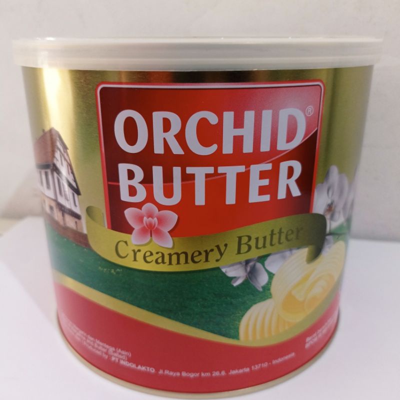 

Butter Orchid salted kemasan kaleng 2kg