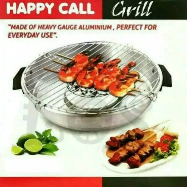 ( READY LAGI ) Grill pan happy call alat pemanggang serbaguna