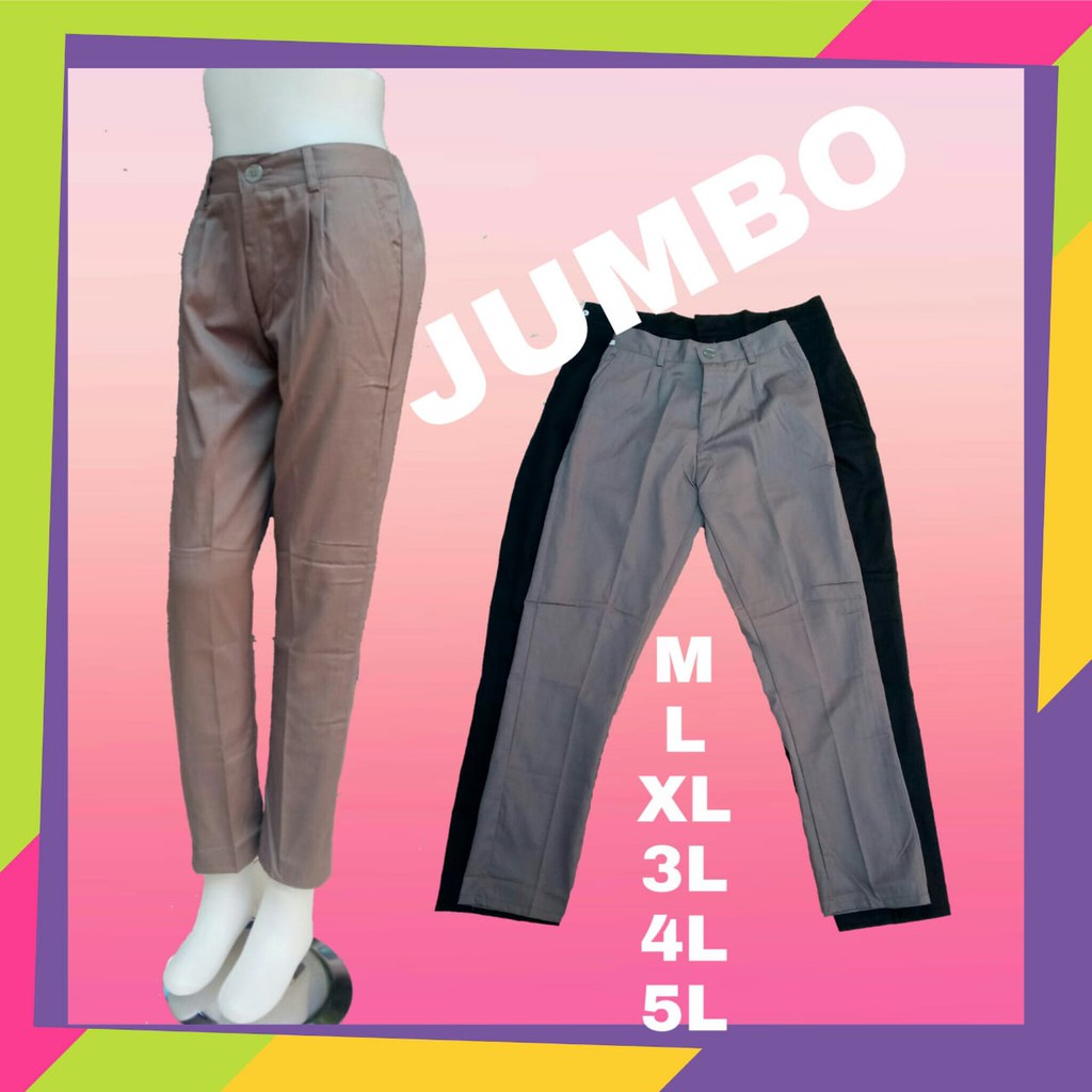BAGGY PANTS JUMBO M L XL XXL 3L 4L 5L UNICORN DRILL BAGGY PANTS JUMBO M L XL XXL 3L 4L 5L UNICORN DRILL