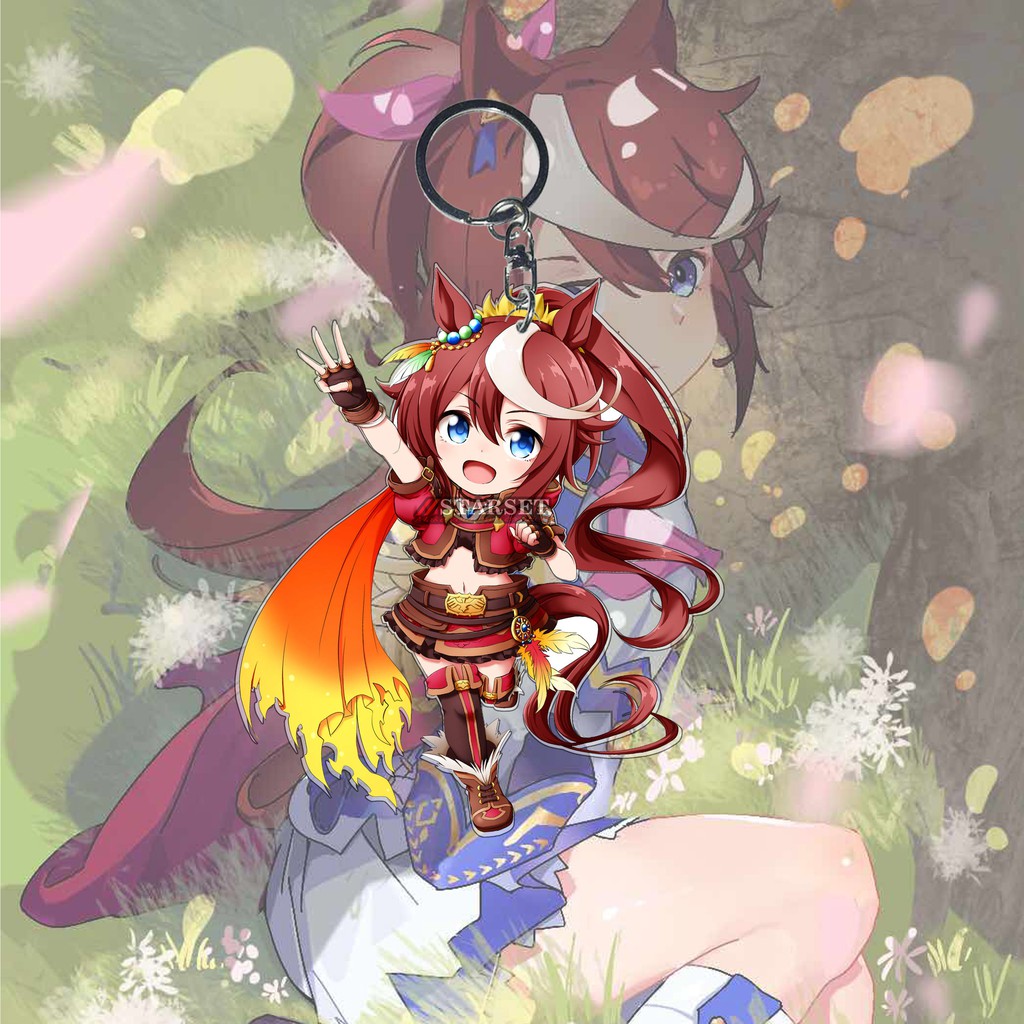 Gantungan Kunci Tokai Teio Ganci Umamusume