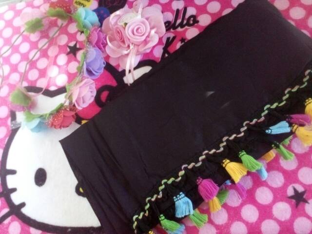 Segiempat Gipsy / Lace Rainbow / Tassel Rainbow