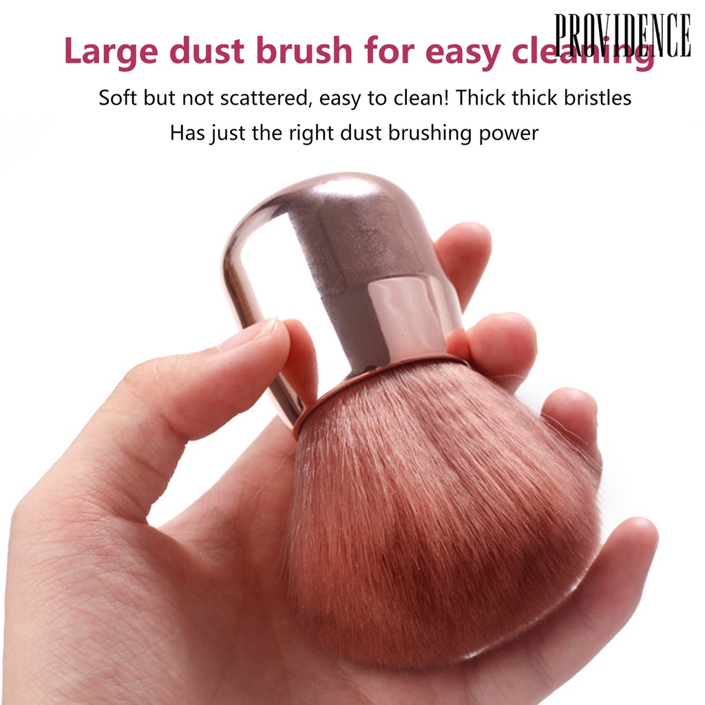 Providence Soft Nail Powder Brush Non-Fading Nylon Art Dust Remover Cleaner Makeup Nail Brushes for Manicure