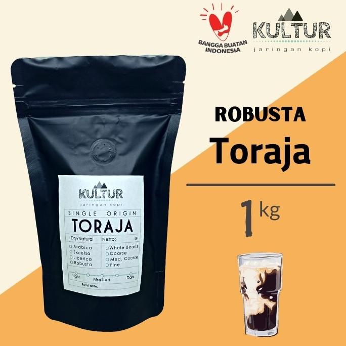 

COFFEE BEAN BIJI KOPI ROBUSTA TORAJA 1 KG