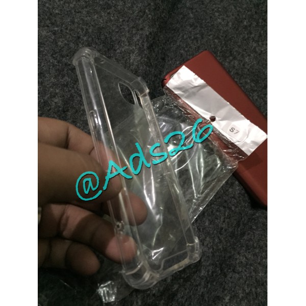 Case Anticrack Fiber Samsung Galaxy S7/Soft Hard Casing Cover