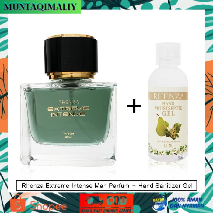 [TERBARU] Rhenza Extreme Intense Man Parfum 100 ML - Extreme&HandGel