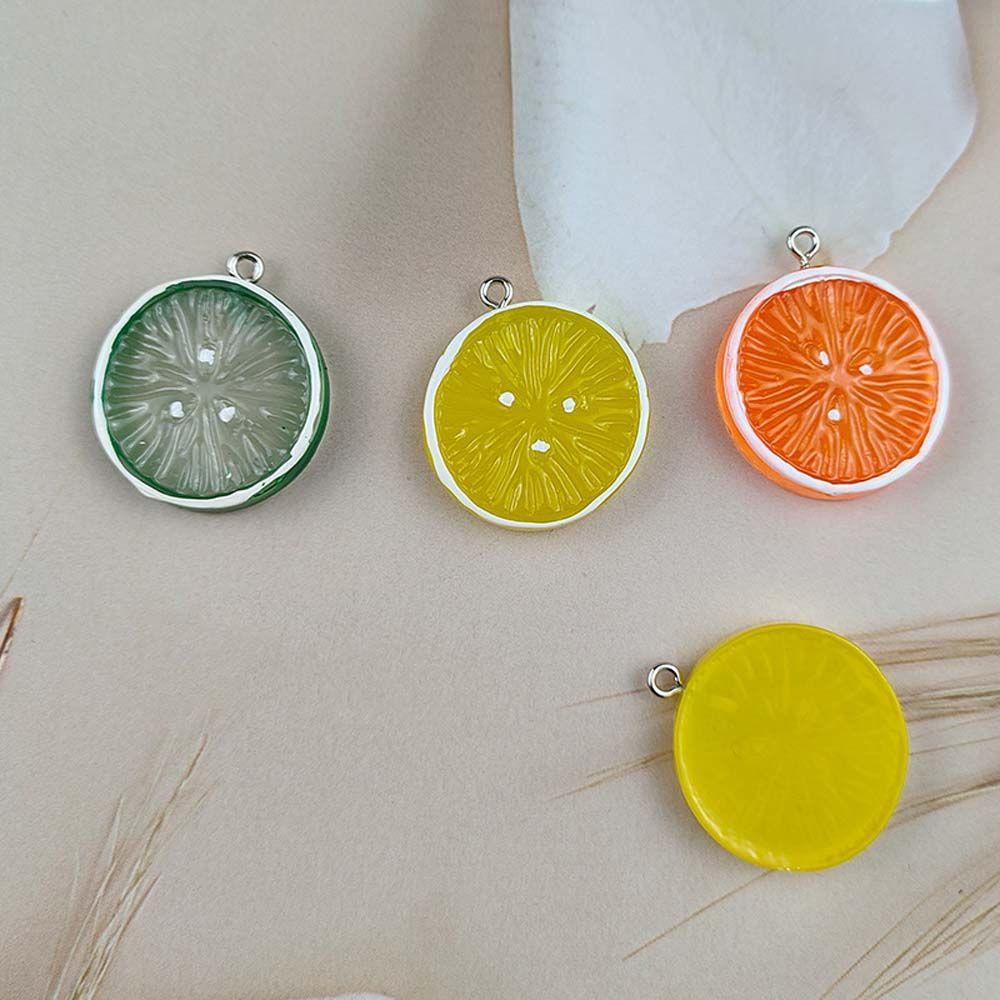 Needway Lemon Kalung Kreatif Fashion Klavikula Rantai Perhiasan Buatan Tangan Gadis Anak Desain Gaya Korea