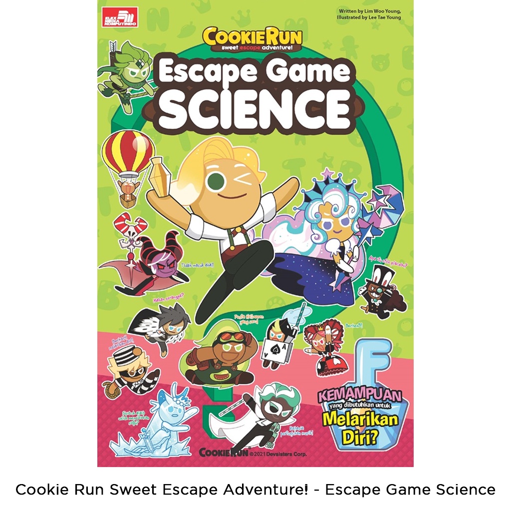 Gramedia Bali - Cookie Run Sweet Escape Adventure! - Escape Game Science