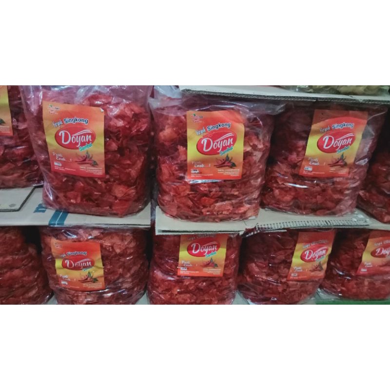 

Keripik ingkong Sambal (250gr) / Singkong Pedas