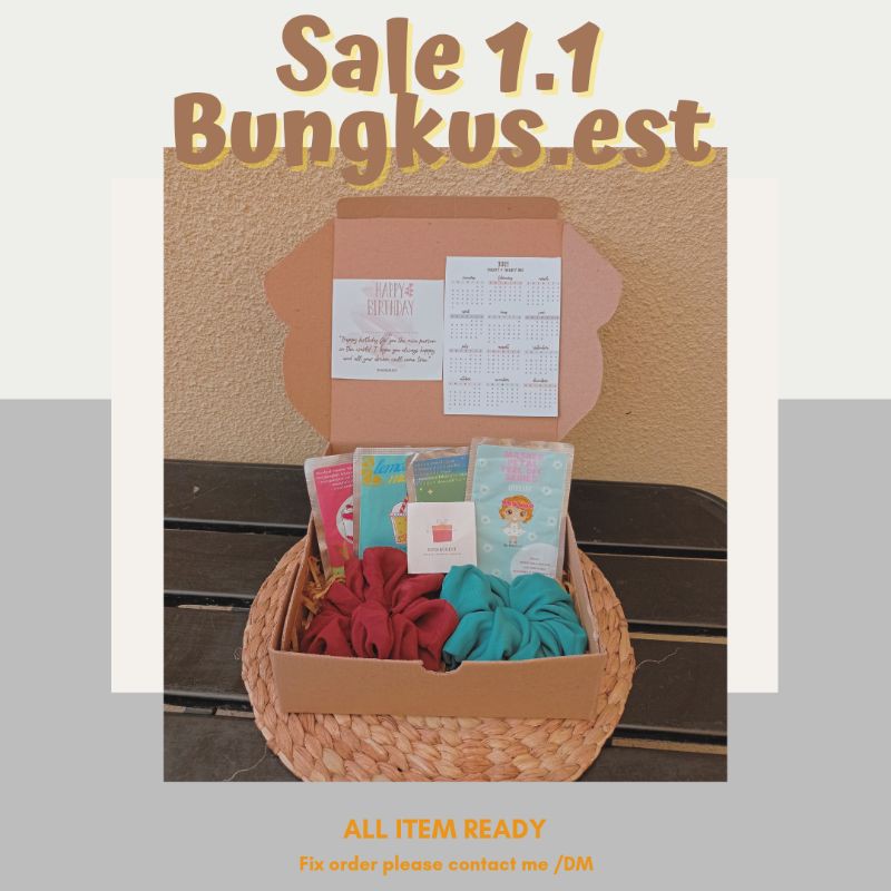 

GIFTBOX | HAMPER | KADO | Masker Murah