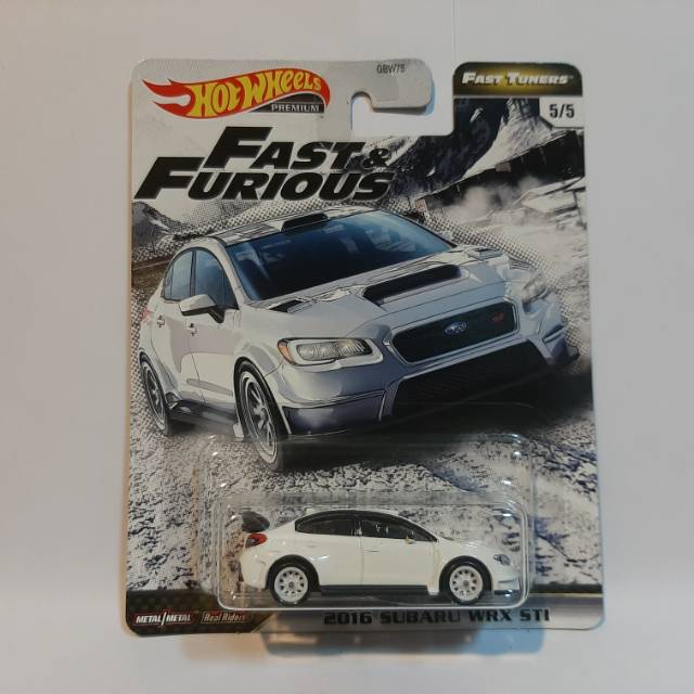 Hot Wheels 2016 Subaru WRX STI - Fast Tuners - Premium