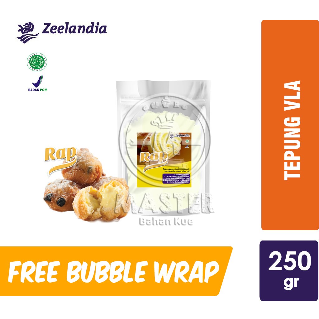 Zeelandia RAP Tepung Vla Instant / Premix Custard LOS [250 gr]