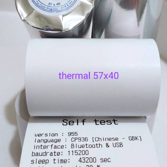 

Kertas kasir/struk THERMALL EDC uk 57mmx40mm