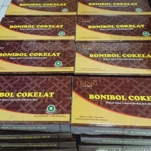 

『KP』 1 Kotak D'KING Bonibol Cokelat & 3 Combi ~ Biskuit Salut Cokelat Bentuk Bola Mini