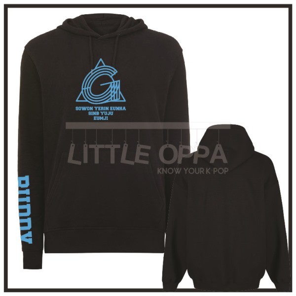 JACKET HOODIE GFRIEND FEVER BLUE LOGO