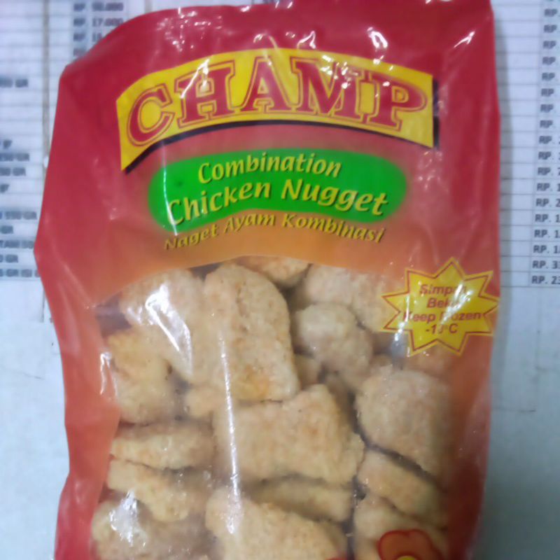 

nuget ayam champ 500 gr