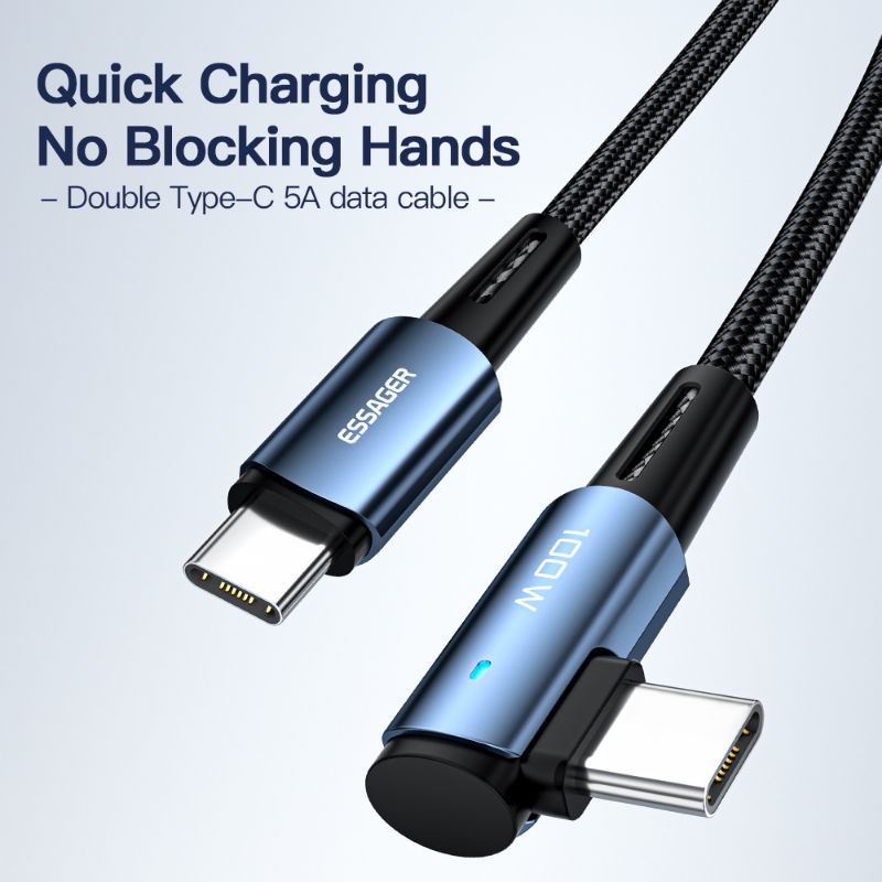 Essager Chenguang ES-X23 Kabel USB Type-C to Type-C QC4.0 PD60W