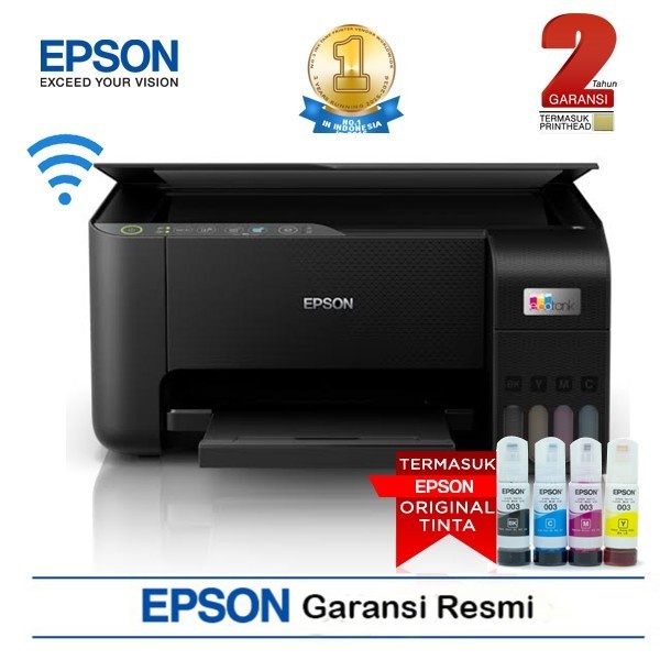 PRINTER EPSON L3250 / PRINTER EPSON L 3250 PENGGANTI L405 / L3150 ALL IN ONE WIRELESS GARANSI RESMI