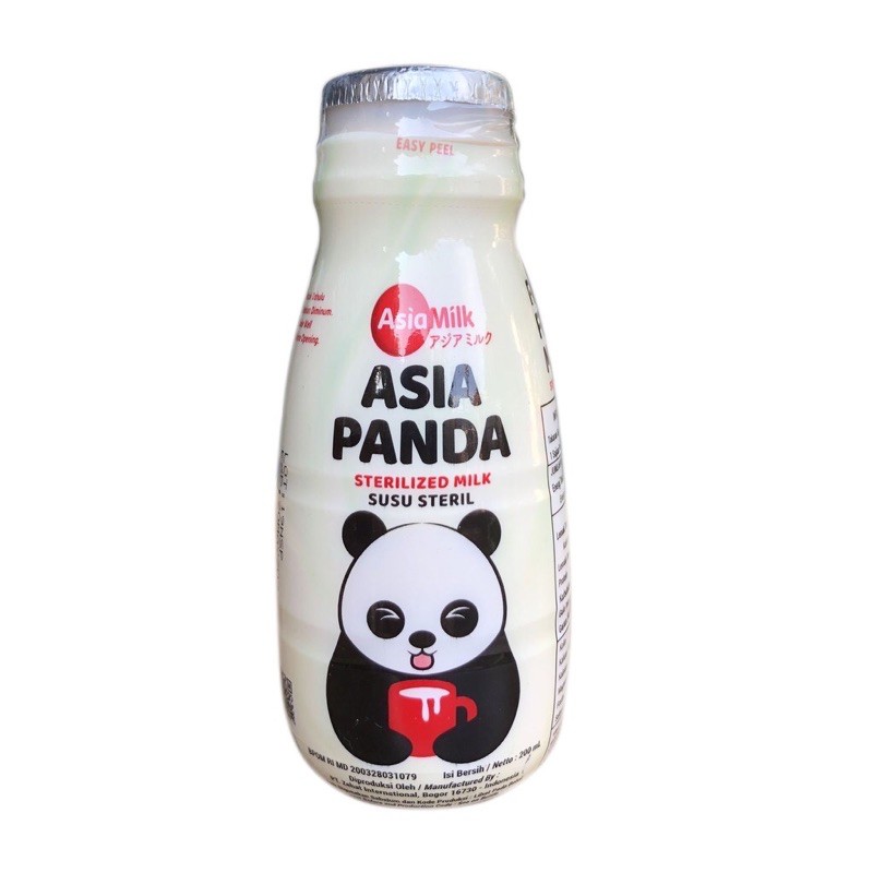Asia Panda Susu Steril 200ml Milk UHT not Bear Brand