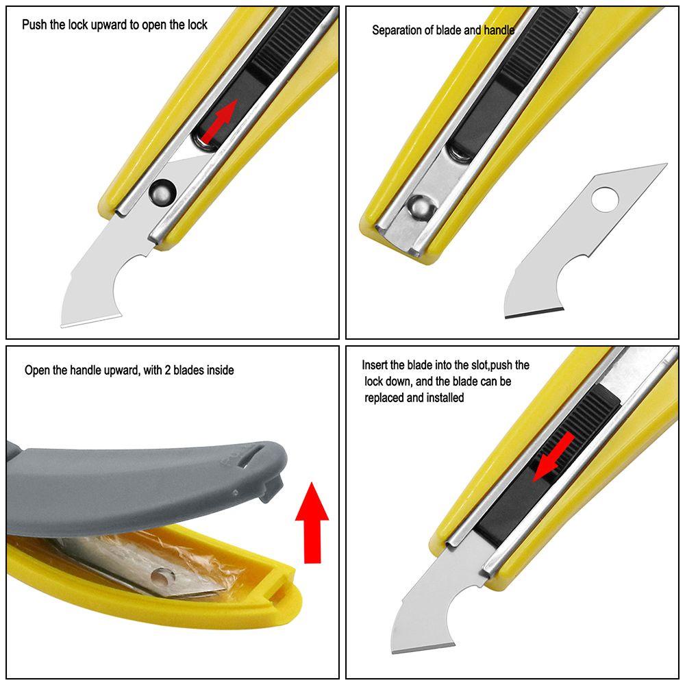 POPULAR Populer Hook Cutter Portable Flexible Pemotong Akrilik Alat Potong Plexiglass Hand Tool Sets