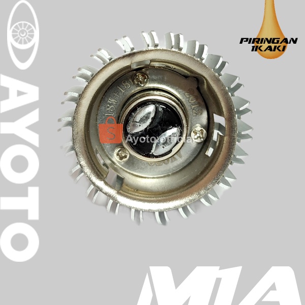 Lampu motor depan LED AYOTO M1A H6 AC DC motor bebek matic AC DC