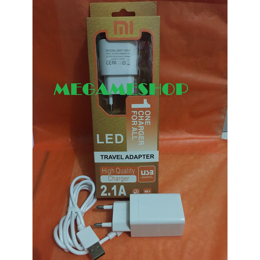 New Fast Charging 2.1 A LED Superior Speed XIAOMI Xiomi Original Handhpone ASUS SAMSUNG OPPO_MGM27