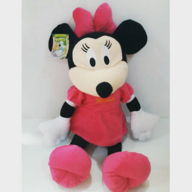 Boneka Disney Minnie Rok Pink 52 Cm