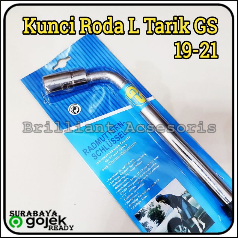 Kunci Roda L Tarik - Shock 19 dan 21