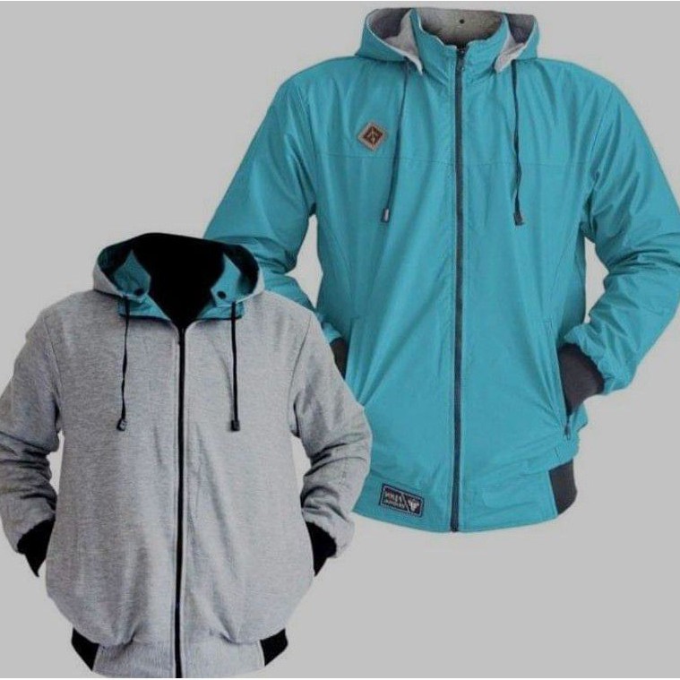 JAKET PARASUT PRIA PREMIUM / JAKET BOMBER DC PRIA BISA COD