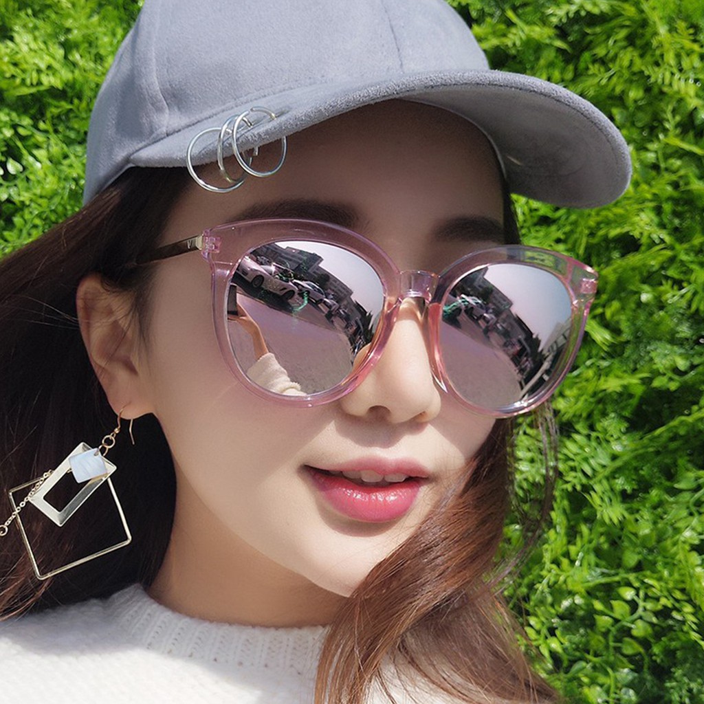 [✅COD] Kacamata Matahari Hitam Anti Radiasi Gaya Korean Style Aksesoris Fashion Sunglasses Kaca Mata Retro Polarized Photocromic Wanita Cewek Perempuan Korea Murah Original
