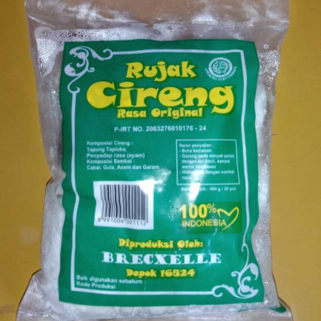 

Rujak Cireng original