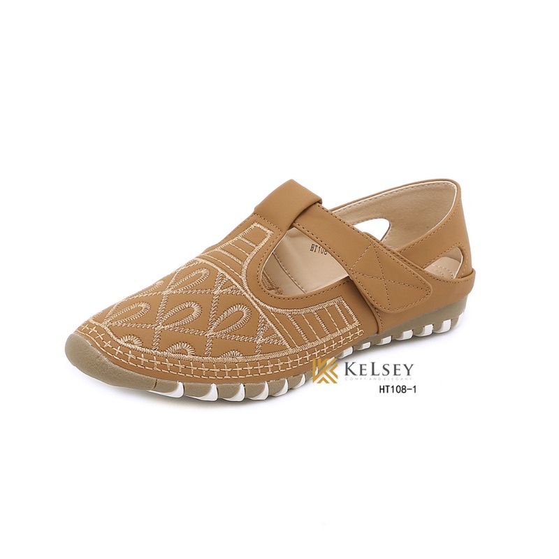 (GRATIS ALAS KAKI) Nicole Sepatu Flat Wanita Kelsey / Flat Shoes Wanita HT108-1