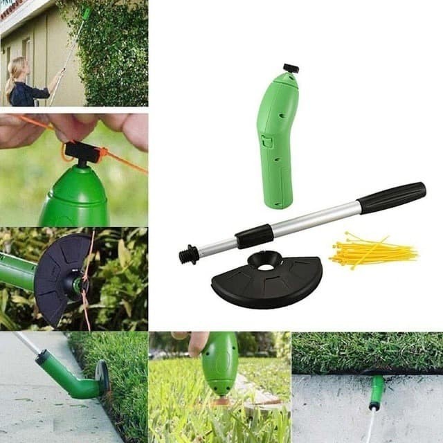 BAROKAH GAMIS Alat Potong Rumput taman weed Cordles portable garden Trimmer ties