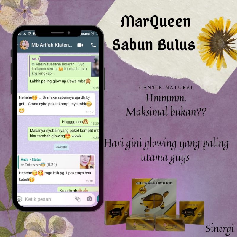 SABUN MARQUEEN MINYAK BULUS