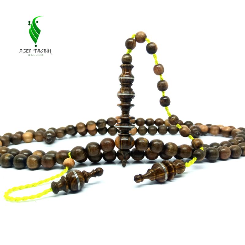 Tasbih Kayu Galih Tesek Sulaiman Asli, Kualitas Tasbih Antik Super Size 8mm, Tasbih 99 Butir, Tasbih Muslim, Tasbih Kayu Langka Bertuah Nusantara