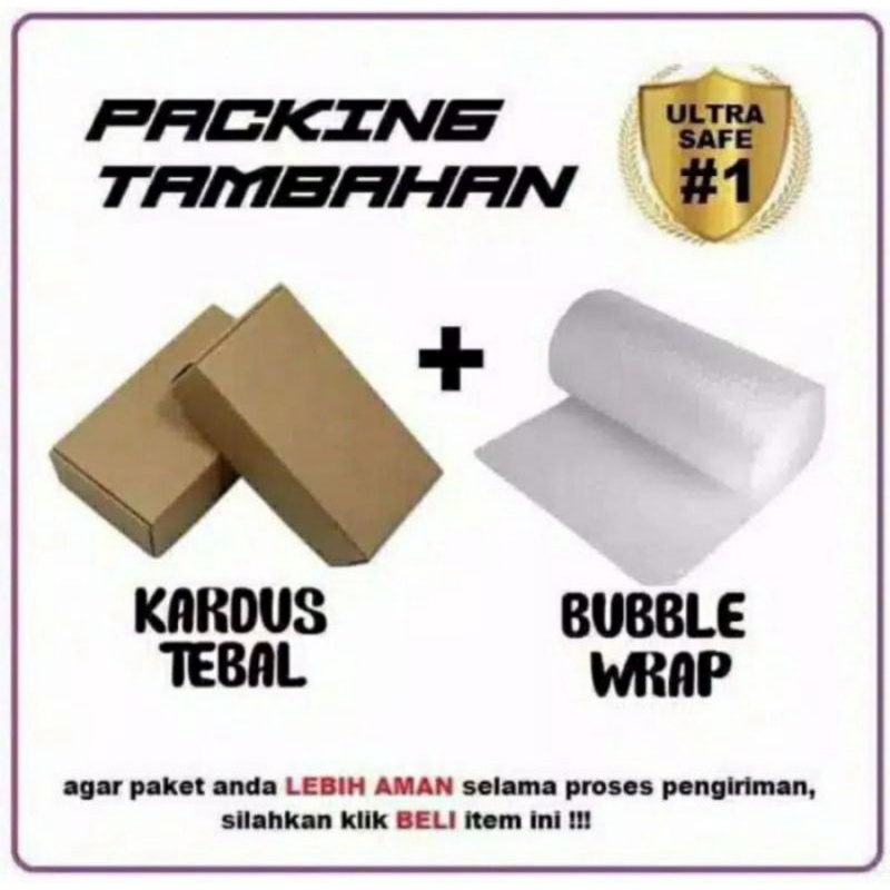 

TAMBAHAN PACKING AMAN MURAH