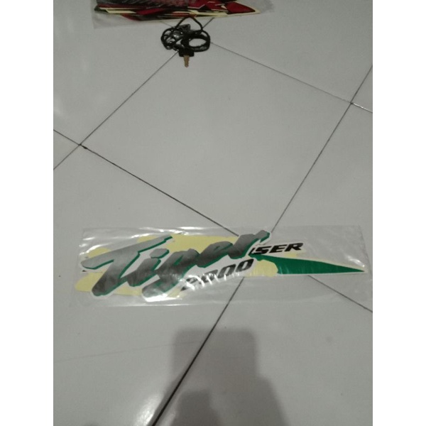 Stiker body motor Tiger 2000 lawas Striping List Body Motor Honda Tiger 2000 Lawas