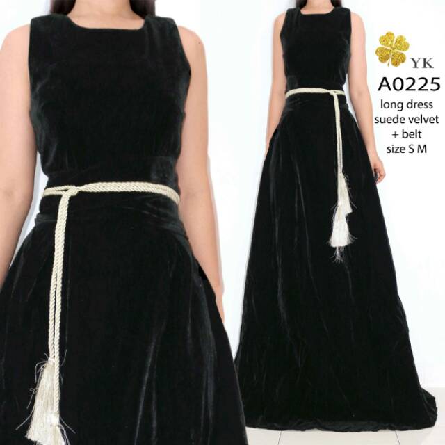 OSlong 0225 longdress duyung gaunpesta baju import wanita maxi dress OSfashions